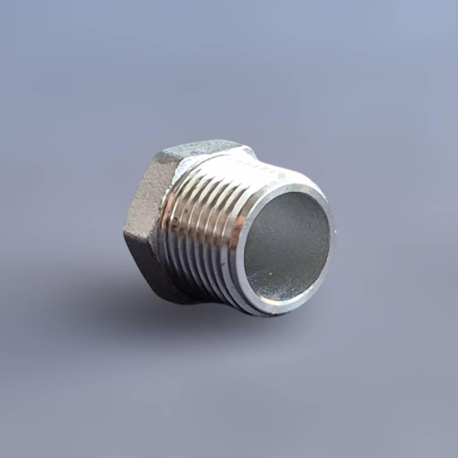 Заглушка різьбова шестигранна DN15 BSPP н/ж сталь AISI304 Class-150 зовнішня різьба 1/2" (29203395) - фото 8 Заглушка різьбова шестигранна DN15 BSPP н/ж сталь AISI304 Class-150 зовнішня різьба 1/2" (29203395) - фото 8