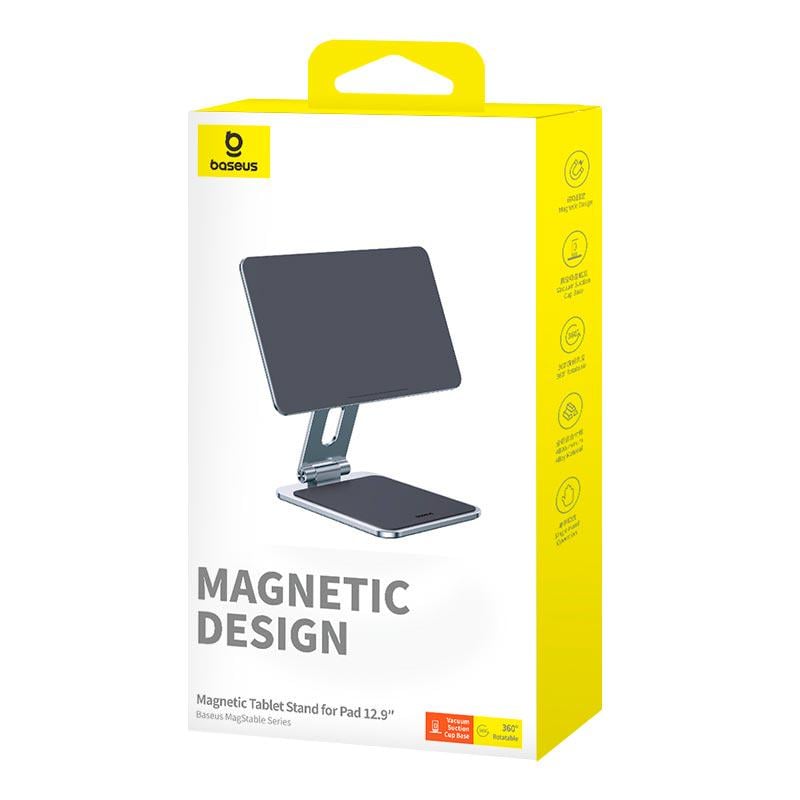 Тримач для планшета BASEUS MagStable Series Magnetic Tablet Stand for Pad 12,9" Сірий (B10460300811-01) - фото 2