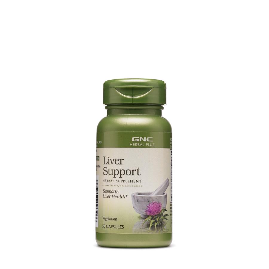 Натуральна добавка GNC Herbal Plus Liver Support 50 капс. (6815)