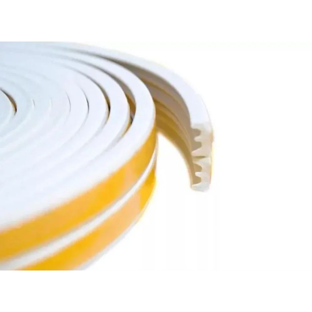 Ущільнювач самоклеючий Е профіль 9x4 см каучуковий для вікон та дверей 75 м 2 шт. Білий (UD1103) - фото 1 Ущільнювач самоклеючий Е профіль 9x4 см каучуковий для вікон та дверей 75 м 2 шт. Білий (UD1103) - фото 1