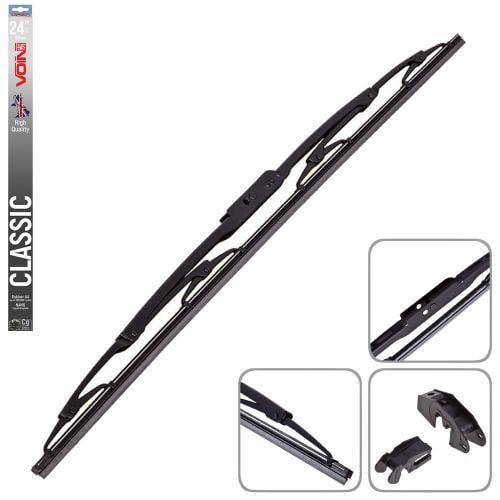 Щетки стеклоочистителя Voin 605-24 каркасные 24" 600 мм