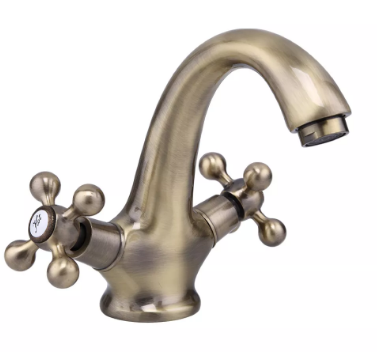 Змішувач для умивальника Frap F1019-4 Бронзовий