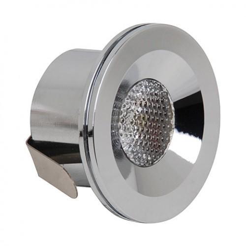 Точечный светильник LED MIRANDA 3W 4200K 260Lm 185-264V d 40 мм Хром (016-004-0003-050)