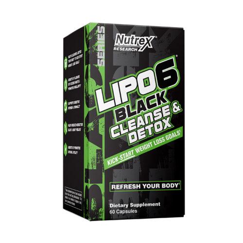 Очищення організму Nutrex Lipo-6 Black Cleanse & Detox 60 капсул (1021)