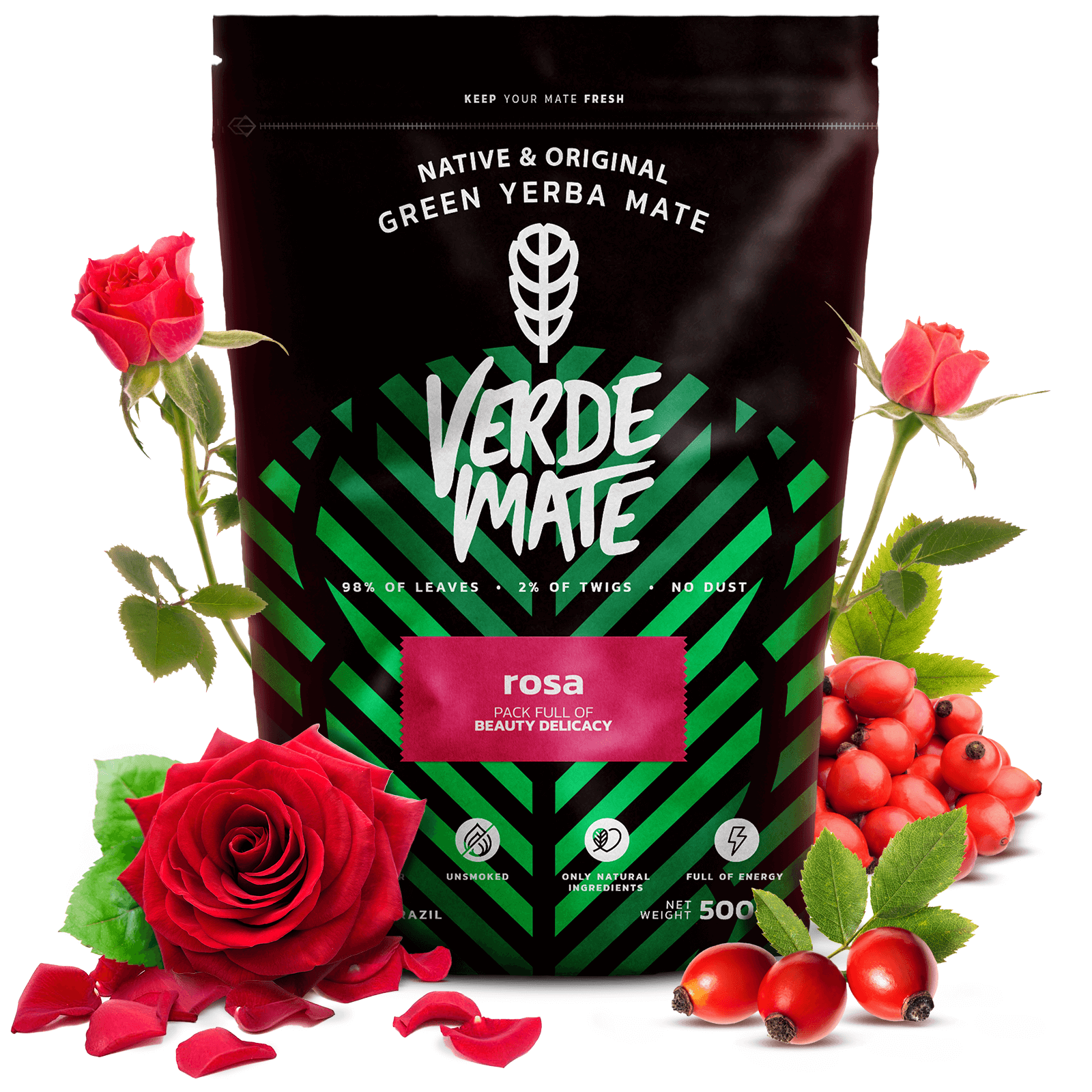 Чай Йерба мате Verde Mate Green Rosa 500 г
