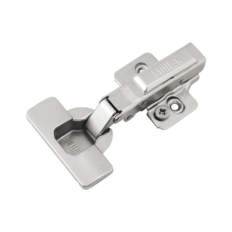 Петля Muller накладная с доводчиком Profi Line CLIP-ON D 35 H 0 мебельная для ДСП.