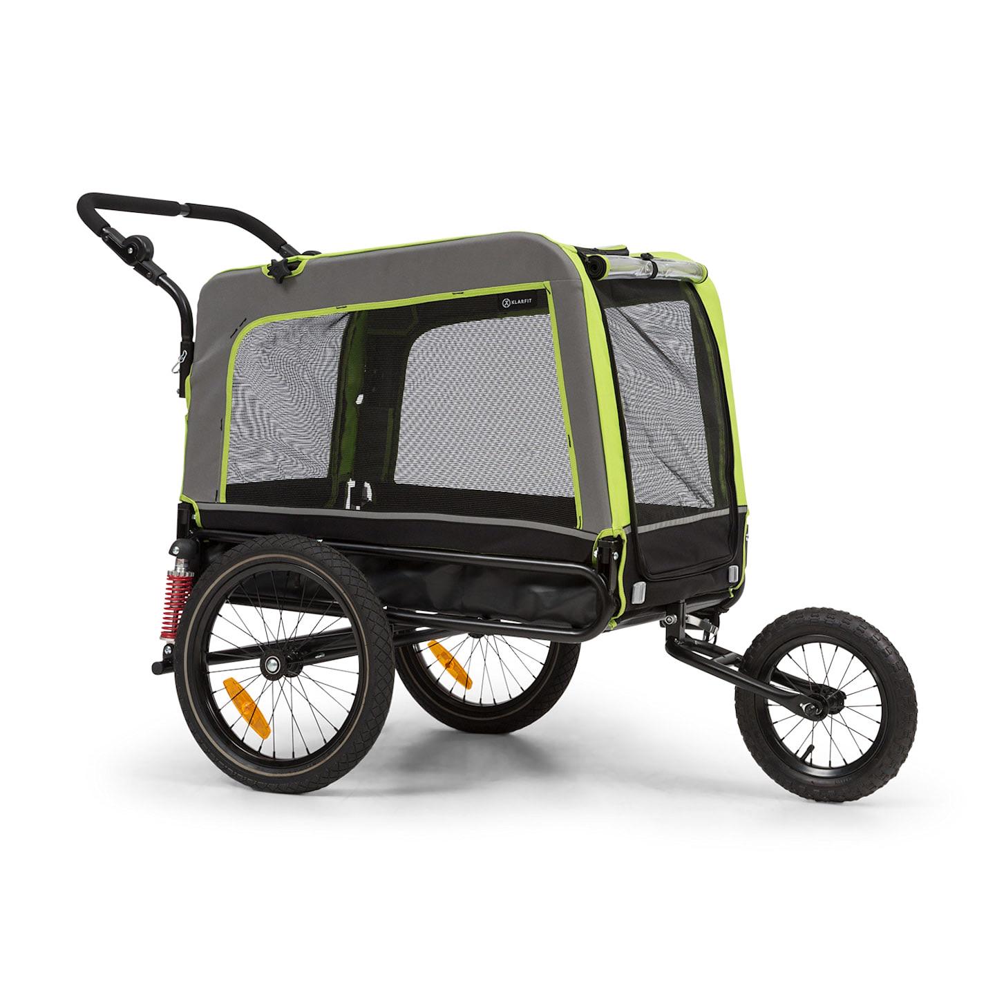 Прицеп велосипедный Klarfit Husky Vario 2в1 на 240 л