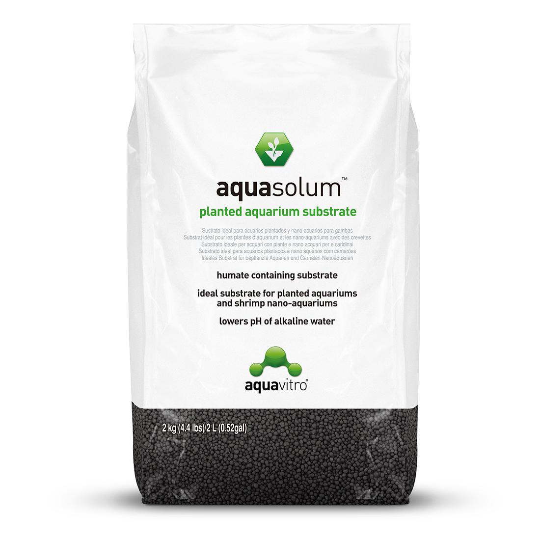 Грунт для аквариума Seachem AquaVitro aquasolum black humate 2 кг (18165)