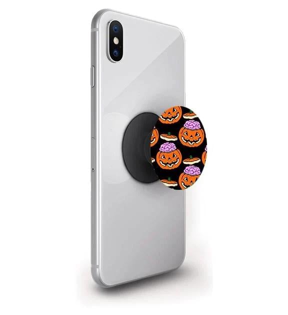 Попсокет для телефону PopSockets Тікви Чорний (pop2)