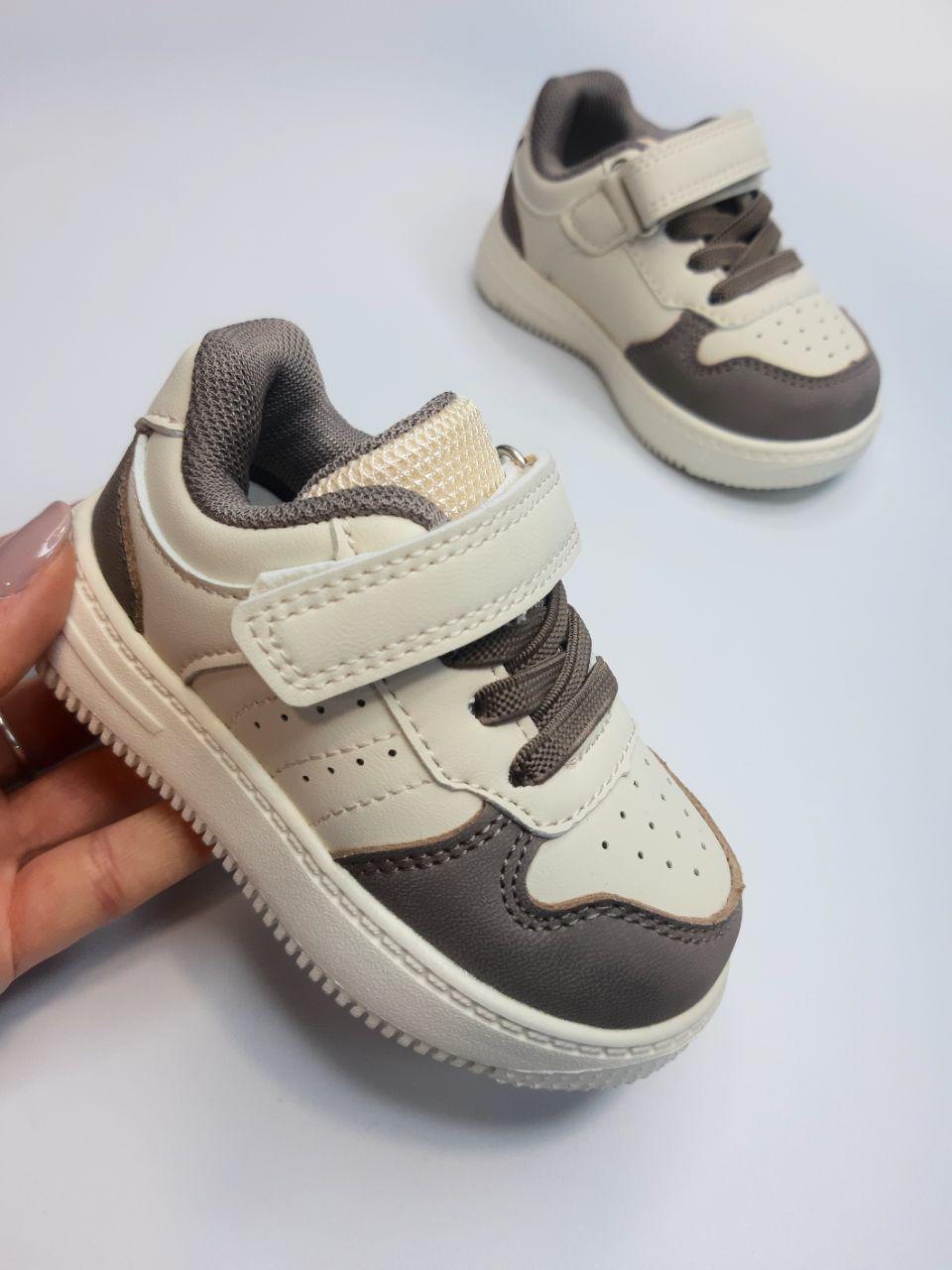 Кроссовки унисекс Clibee р. 24 14,6 см Бежевый 687-3) - фото 5