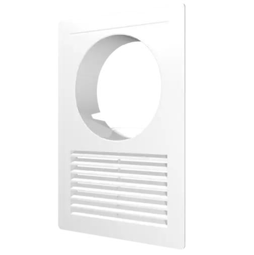 Решетка вентиляционная Dospel D/14 OW с фланцем 100 мм