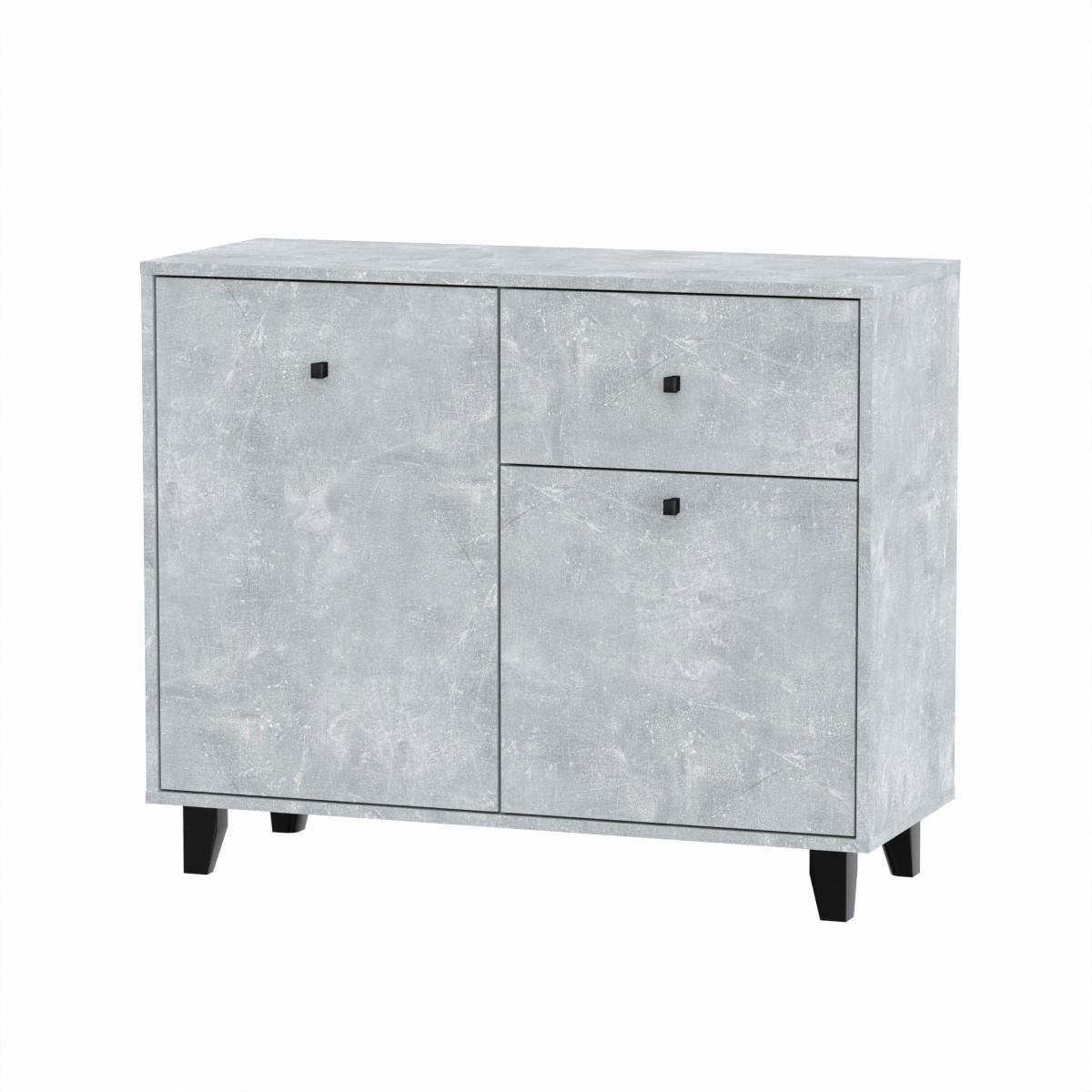 Комод Компаніт Комод 21 100х40х82 см Бетон (16958)