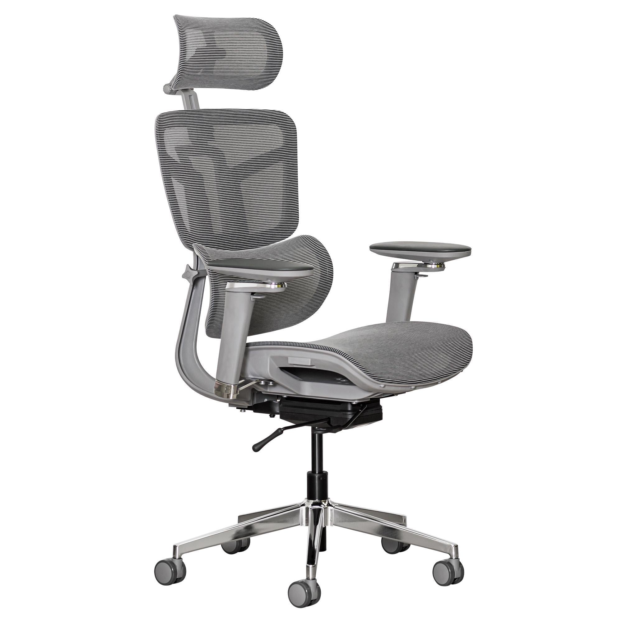 Кресло Mealux S4 Air cетка Grey (HF-S4 M/G)