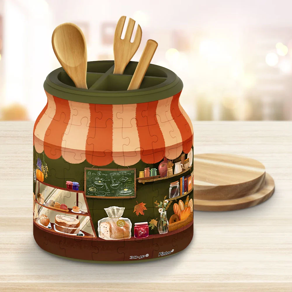 Пазл-конструктор 3D PieceRelax Пекарня Ведмедика Bear's Harvest Bakery 96 деталей Пазл-конструктор 3D PieceRelax Пекарня Ведмедика Bear's Harvest Bakery 96 деталей