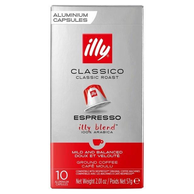 Кофе в капсулах illy Classico Espresso совместим с Nespresso 10 шт.