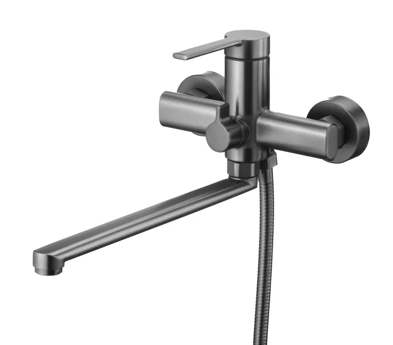 Змішувач для ванни MIXXUS Lord 006 Euro Graphite (MI7142)