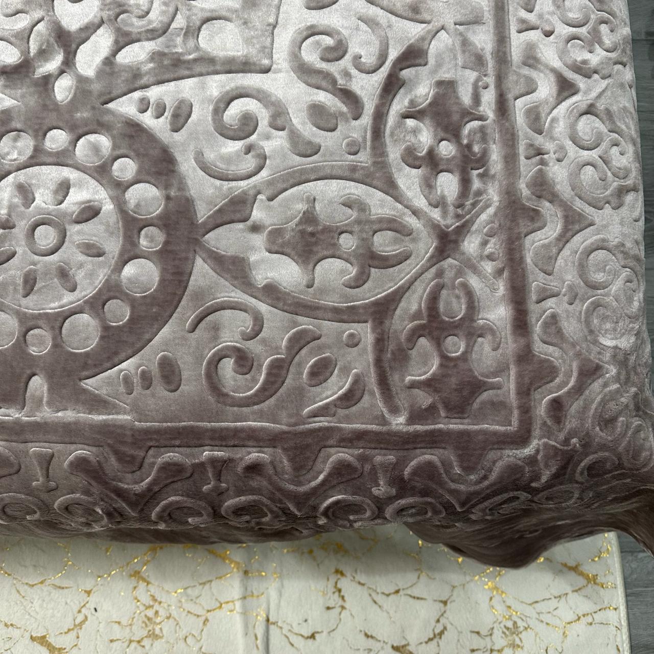 Покрывало на кровать акриловое 200x230 см Лавандовый (P-акрил-10). - фото 7 Покрывало на кровать акриловое 200x230 см Лавандовый (P-акрил-10). - фото 7