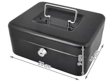 Сейф-каса металевий для грошей/документів для дому та офісу - фото 3