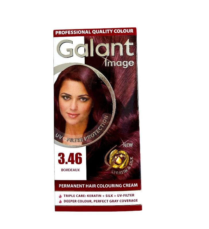 Краска для волос Galant Image 3.46 Бордо (6885) Краска для волос Galant Image 3.46 Бордо (6885)