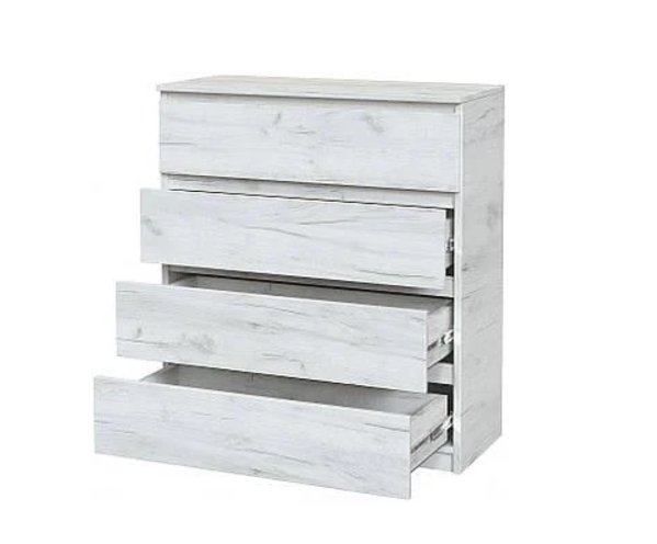 Комод Брайт Мастер Форм 90х37,6х95 см Дуб крафт белый (22888954) Комод Брайт Мастер Форм 90х37,6х95 см Дуб крафт белый (22888954)