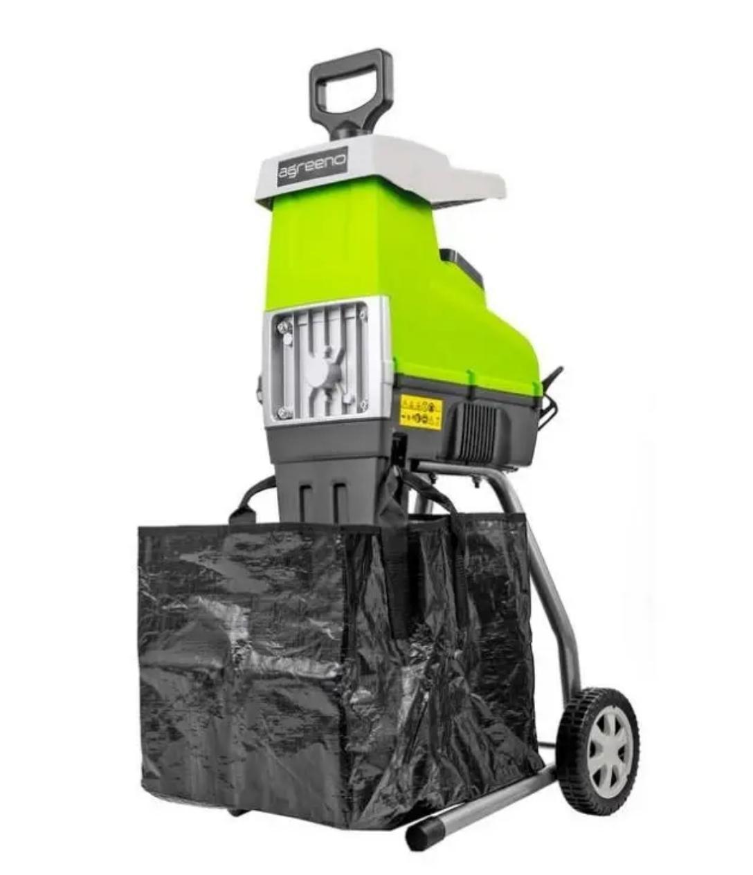 Подрібнювач гілок AGREENO 3500 Вт 60 л - фото 3 Подрібнювач гілок AGREENO 3500 Вт 60 л - фото 3