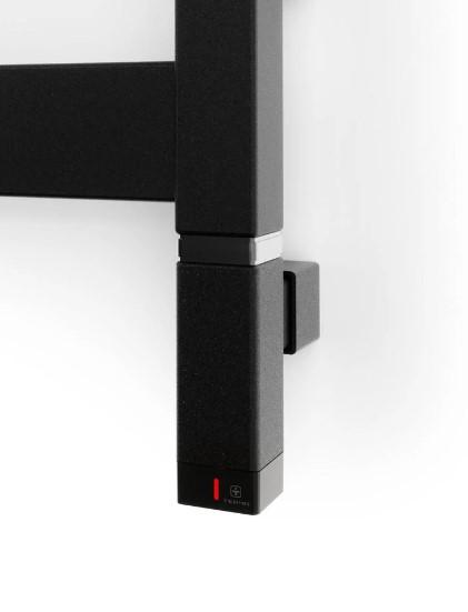 ТЭН электрический Terma ONE скрытый монтаж кабеля 600 Вт 30x30 мм Soft 9005 (099)