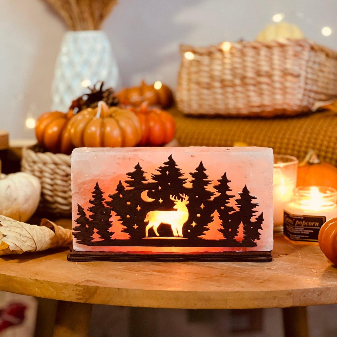 Соляная лампа Олень из гималайской соли 2 кг (Д-bahmut-002) - фото 8 Соляная лампа Олень из гималайской соли 2 кг (Д-bahmut-002) - фото 8