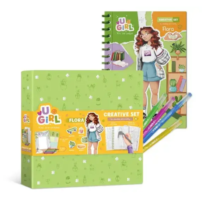Набір креативної творчості UGIRL Flora 300955 DoDo Набір креативної творчості UGIRL Flora 300955 DoDo