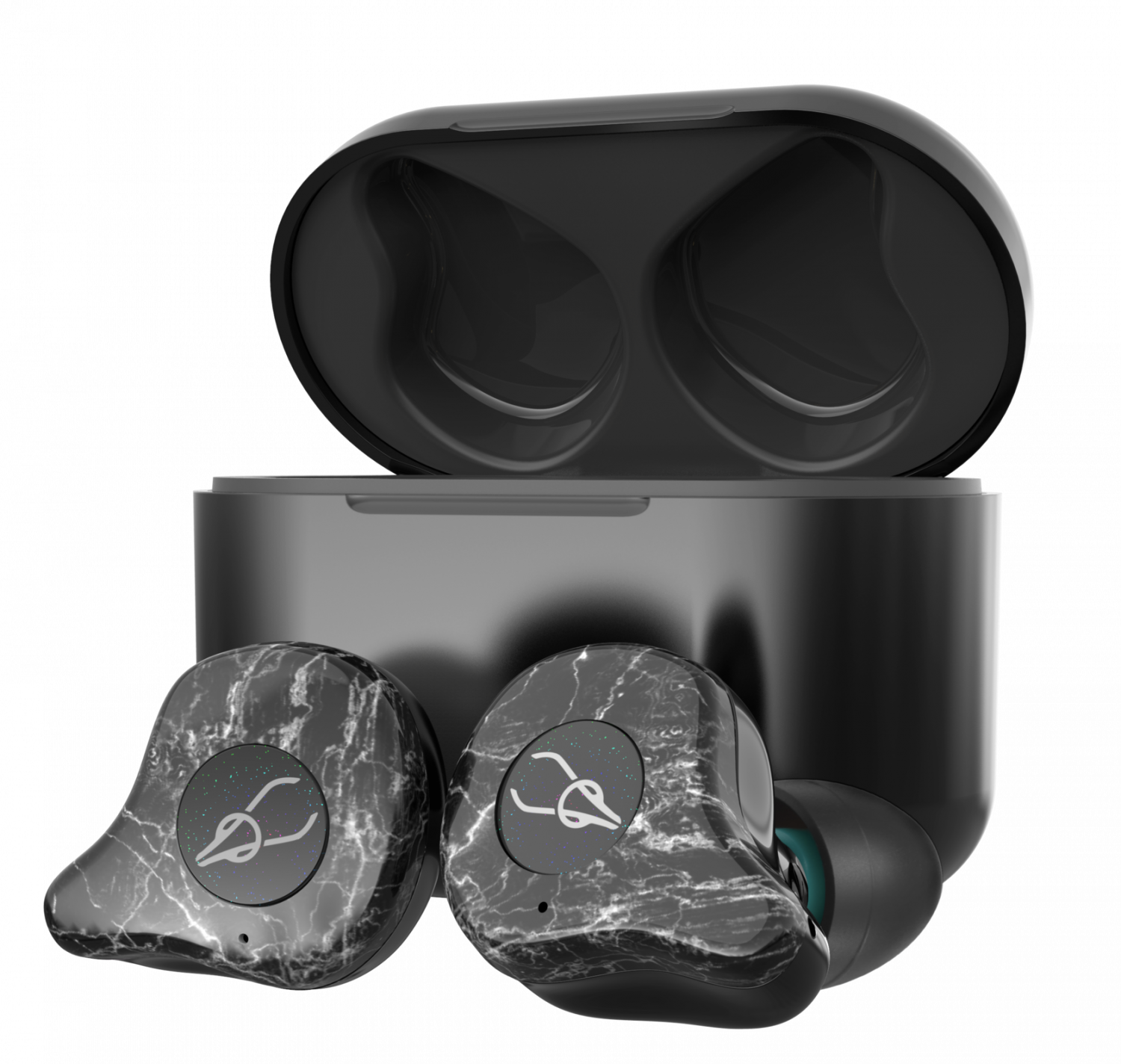 Беспроводные Bluetooth наушники Sabbat E12 Ultra Advanced stone c поддержкой aptX Черно-серый