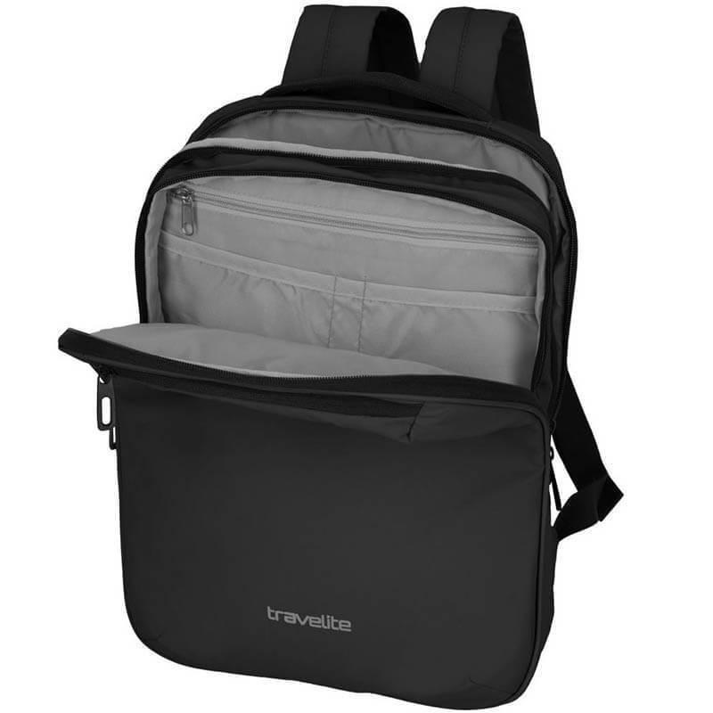 Городской рюкзак для ноутбука Travelite Basics 13" 12 л Black (TL096339-01) - фото 4