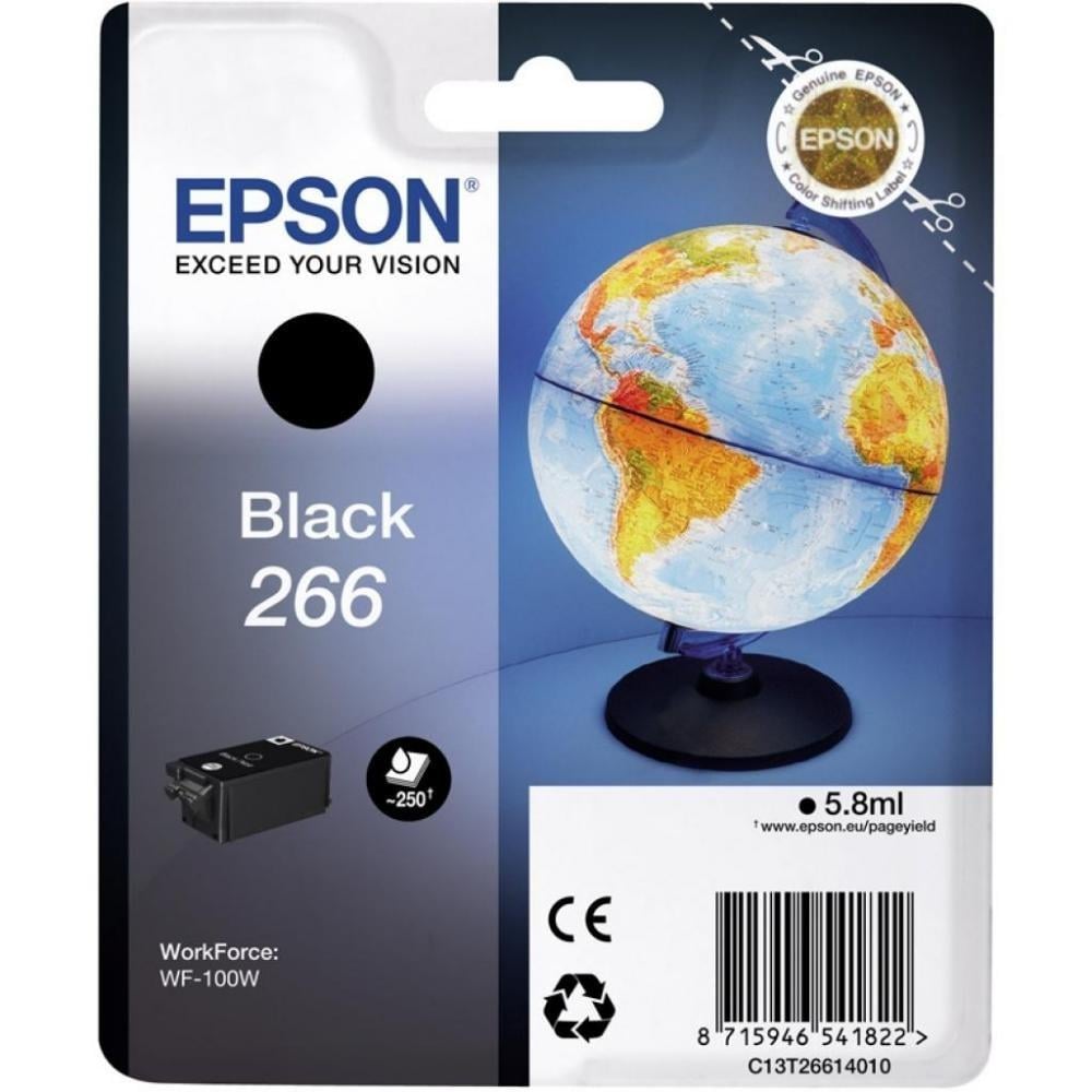 Чорнило Epson WF-100W Чорний (C13T26614010)