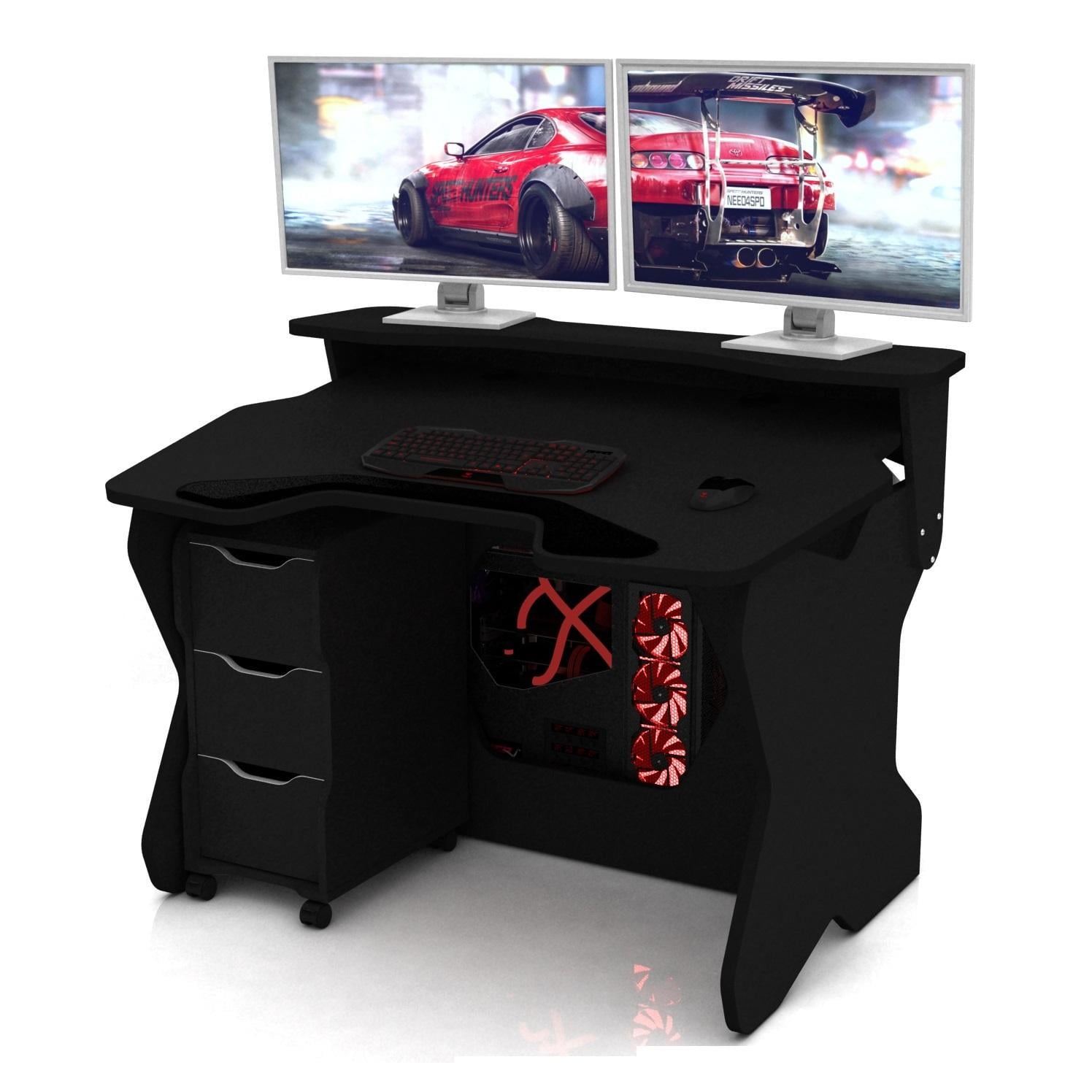 Геймерский стол DX14 CONSTRUCTOR профессиональный трансформированный стол-парта Черный Геймерский стол DX14 CONSTRUCTOR профессиональный трансформированный стол-парта Черный