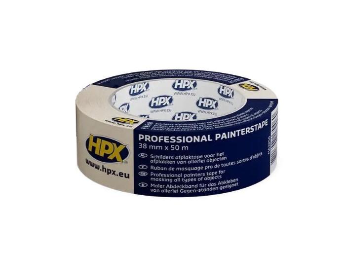 Малярна стрічка HPX 60С 38 мм х 50 м Біло-кремовий