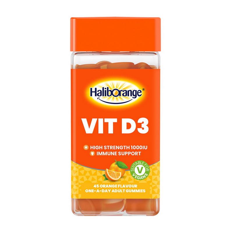 Витамин Haliborange Vit D3 1000 IU 45 желеек Апельсин (21226-01) Витамин Haliborange Vit D3 1000 IU 45 желеек Апельсин (21226-01)