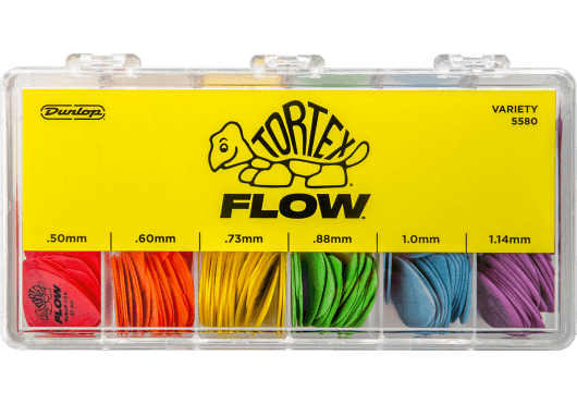 Набор медиаторов Dunlop 5580 Tortex Flow 216 шт. (126506)