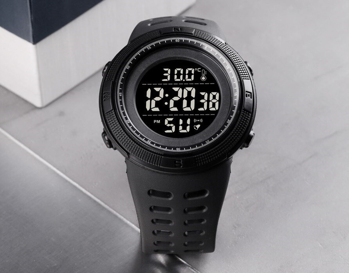 Годинник наручний Skmei 1681 Black (18487) - фото 5 Годинник наручний Skmei 1681 Black (18487) - фото 5