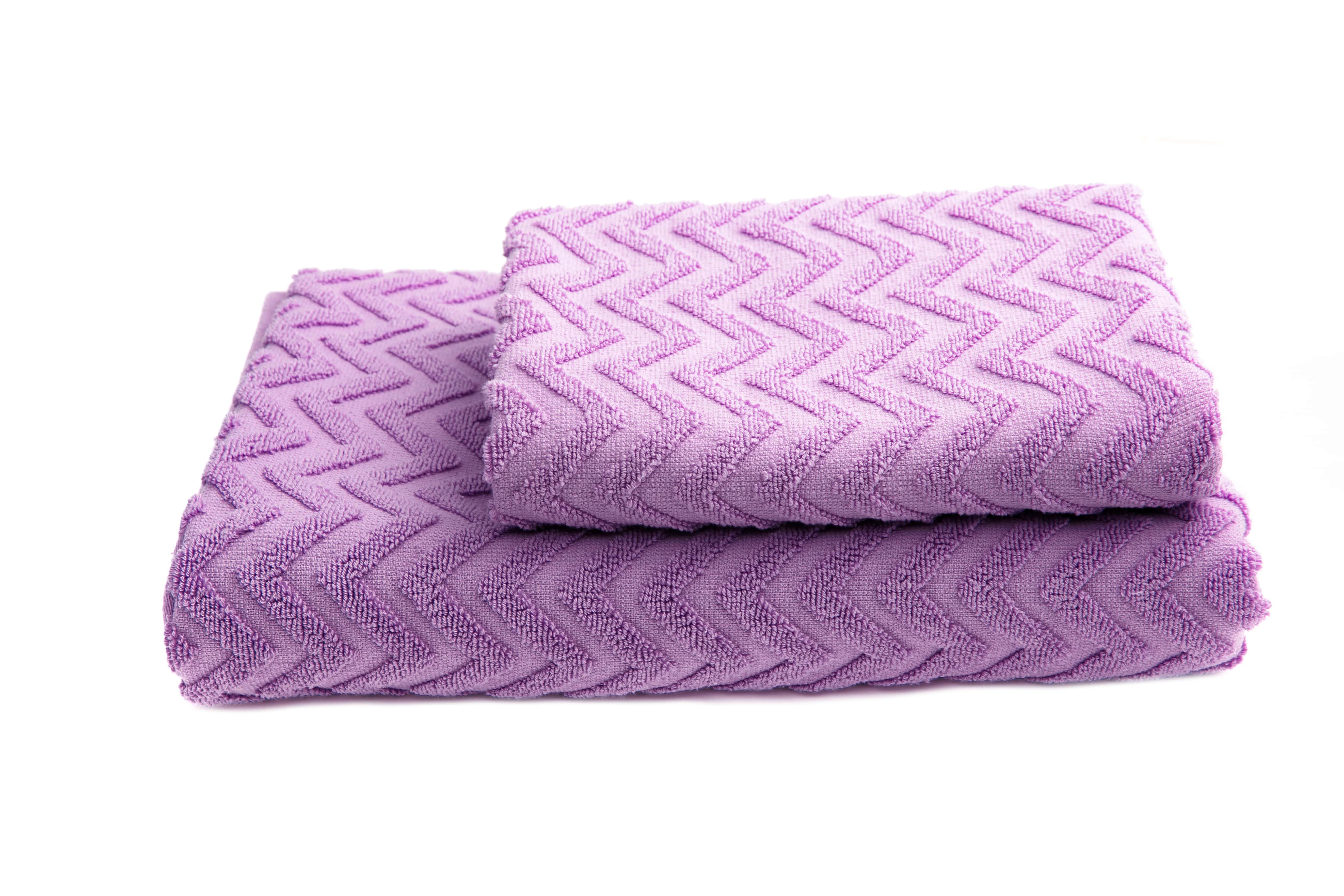 Набор полотенец Zigzag Lila 50х90 см/70х140 см 2 шт. Набор полотенец Zigzag Lila 50х90 см/70х140 см 2 шт.