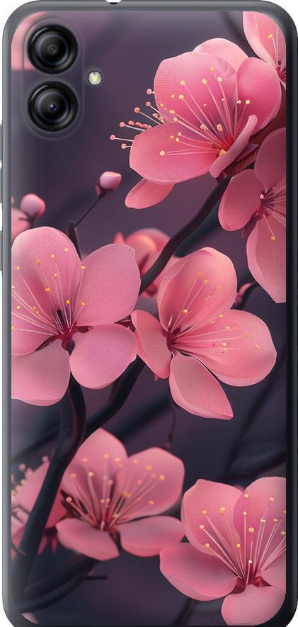 Чехол на Samsung Galaxy A04e A042F Пурпурная сакура (6075u-2908-42517) Чехол на Samsung Galaxy A04e A042F Пурпурная сакура (6075u-2908-42517)