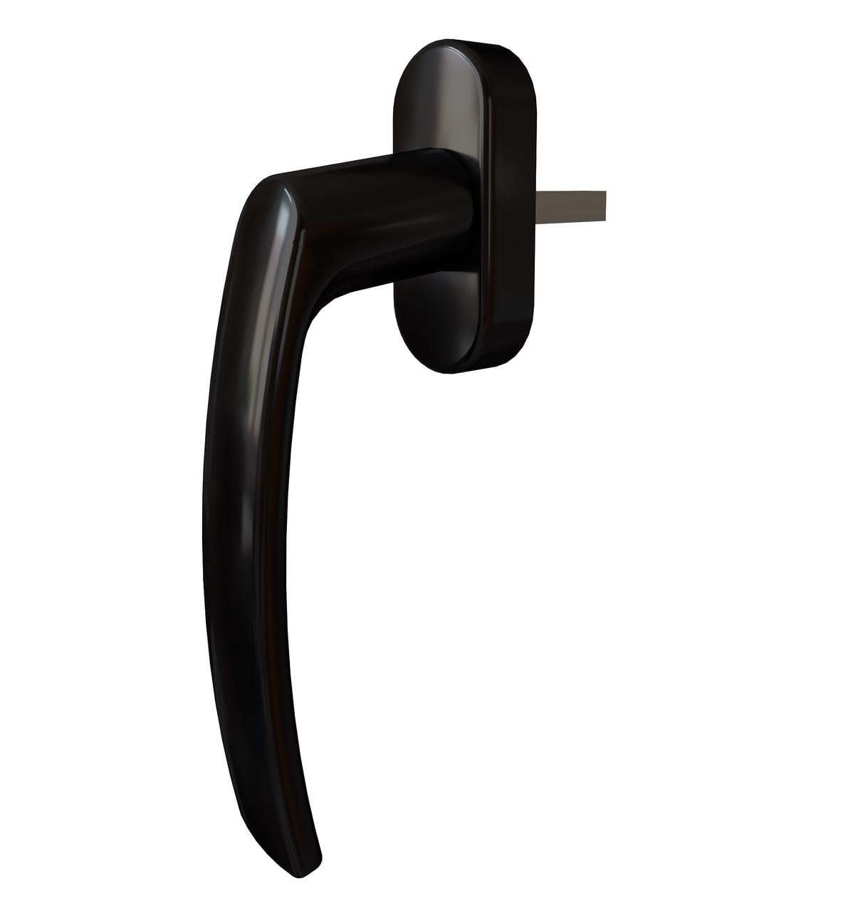 Ручка оконная ASTEX Venera WH 010 Черный (WH 010/37-RAL9005)