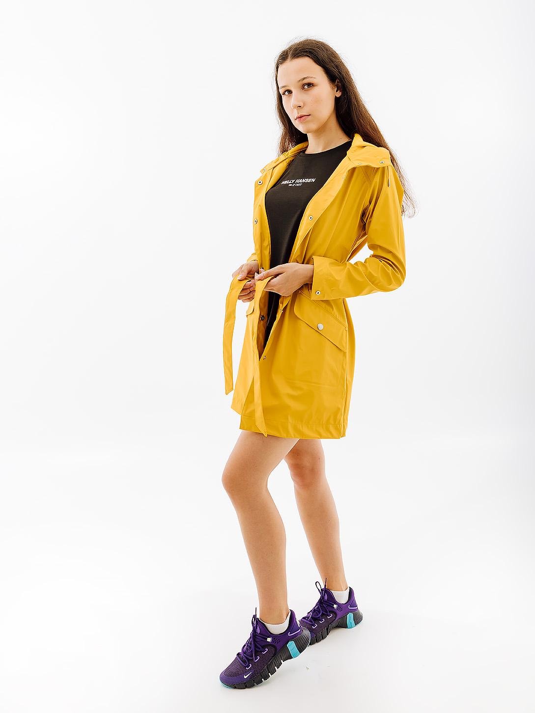 Тренч женский Helly Hansen W KIRKWALL II RAINCOAT L Желтый (7d53252-344 L) - фото 5
