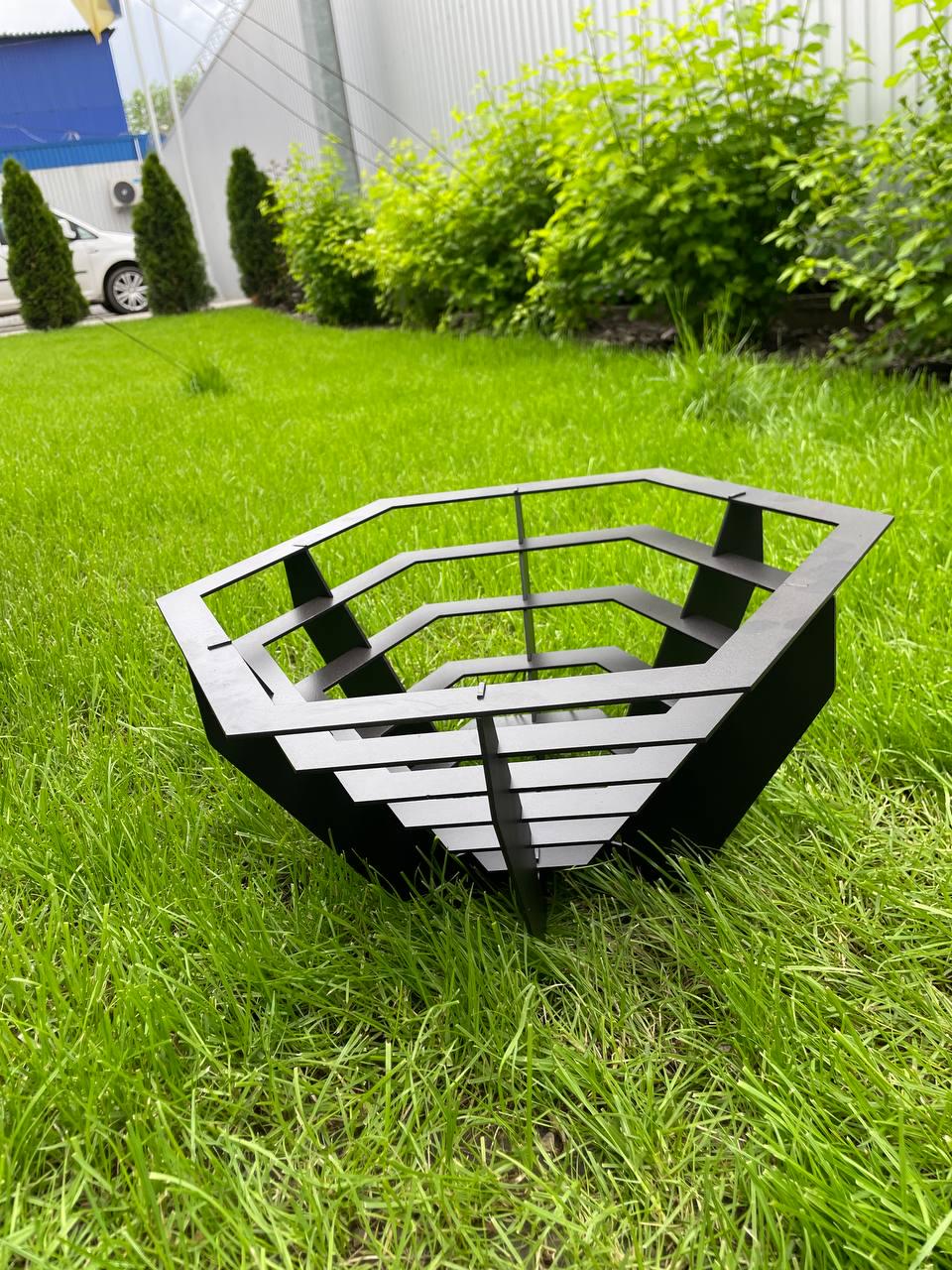 Чаша для костра/подставка к сковороде Steelagro Чаша Грааля крашеная 260x450x520 мм (SA-05-004.7) - фото 7