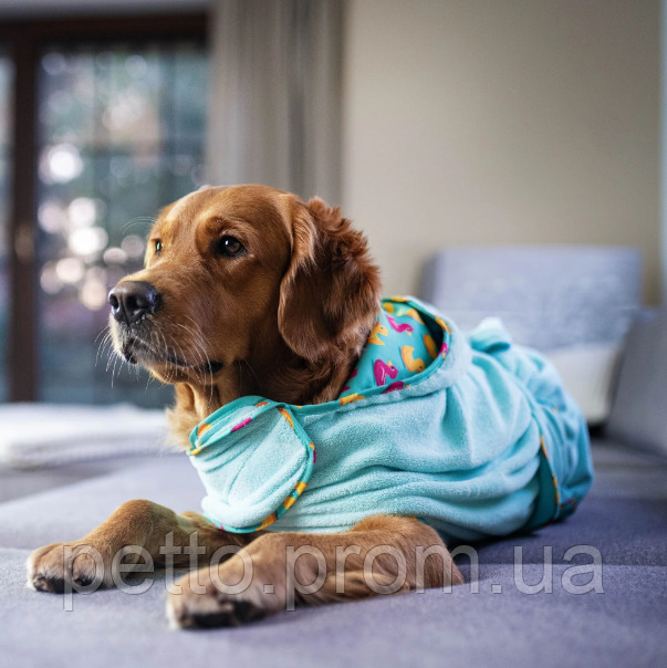 Халат для собак Max & Molly Bath Robe Ducklings M (2670646494) - фото 4 Халат для собак Max & Molly Bath Robe Ducklings M (2670646494) - фото 4