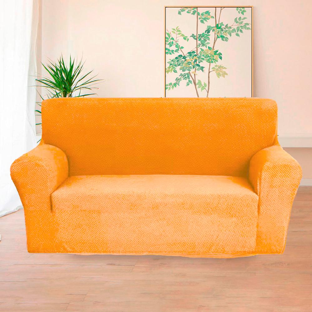 Чохол для дивана тримісного Corn Fleece 8 Золотий (81146) Чохол для дивана тримісного Corn Fleece 8 Золотий (81146)