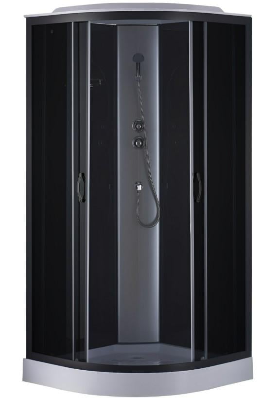 Душевой бокс Bravo WISLOK L90GBB полукруглый (L90BB)