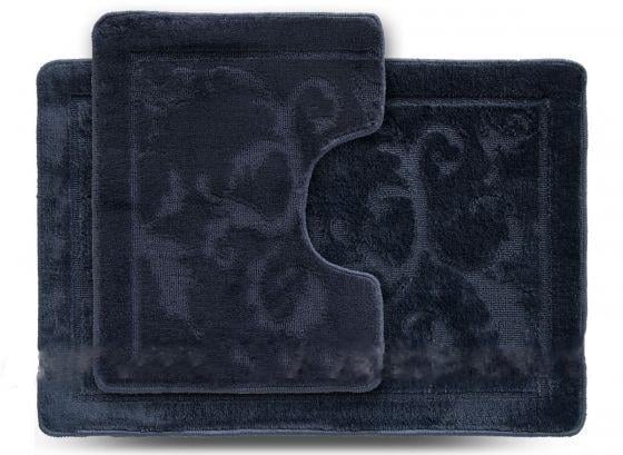 Набор ковриков для ванной Dariana Econom D-6543 2 шт. Серый  (5-Econom6)