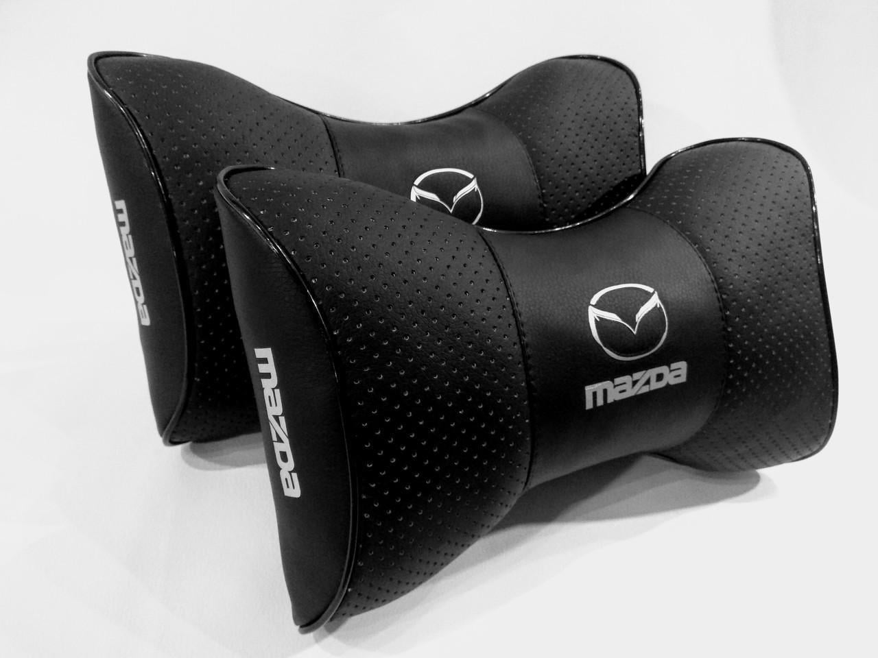 Подушка на подголовник авто Mazda 2 шт. (00478)