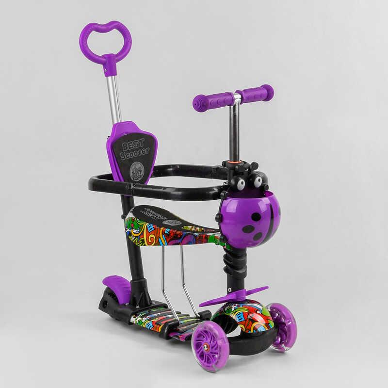 Самокат Best Scooter S 6305 с защитным бампером PU колеса