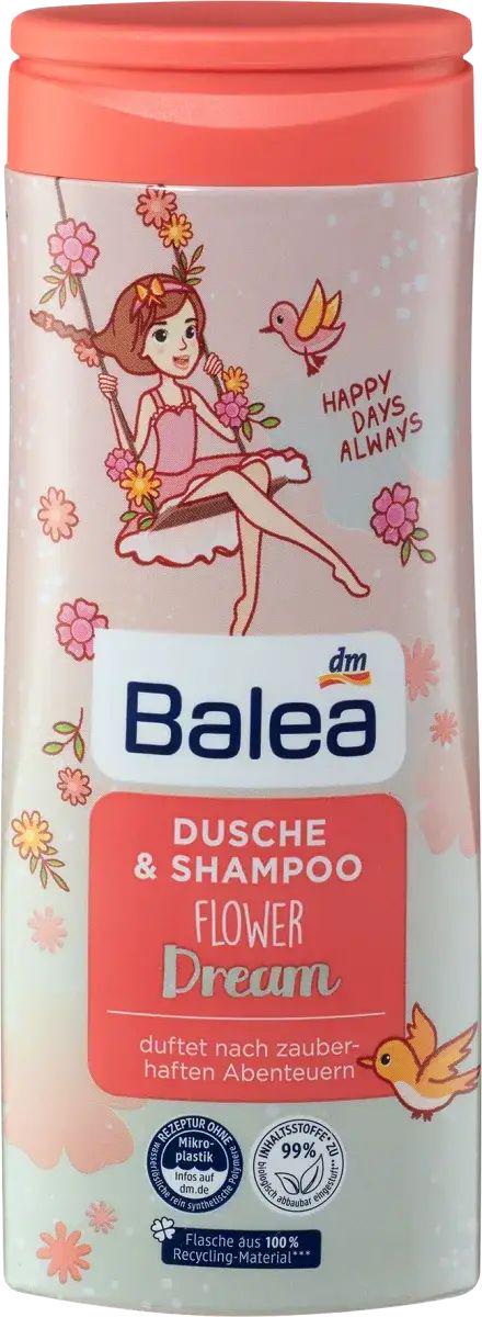 Гель для душа и шампунь детский Balea Flower Dream 300 мл (14111) Гель для душа и шампунь детский Balea Flower Dream 300 мл (14111)