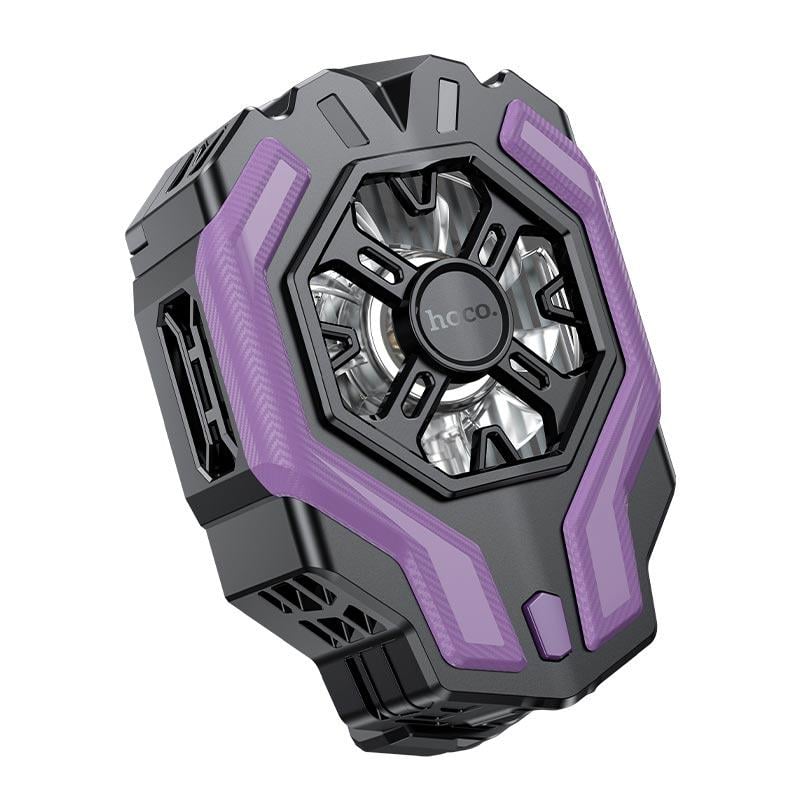 Кулер для телефону Hoco Ambitious Cooling GM26 Black/Purple