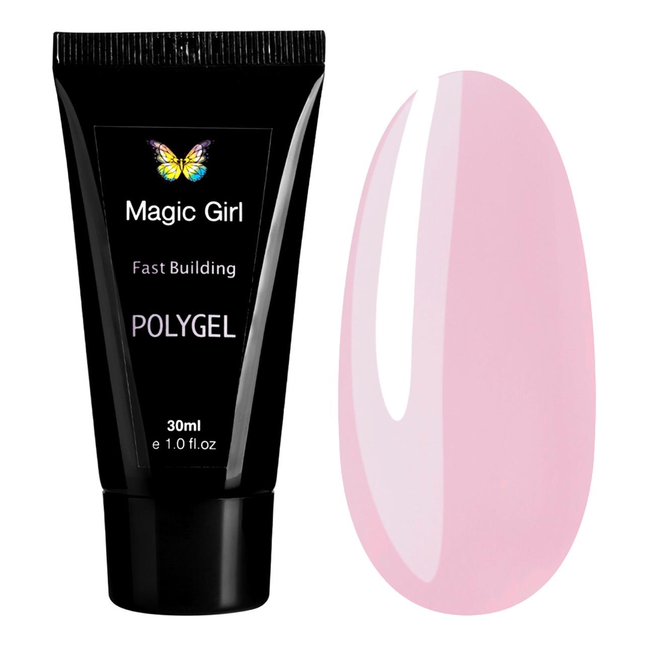 Полигель для наращивания Magic Girl PolyGel №3 30 мл Светло-розовый (A1635792215)